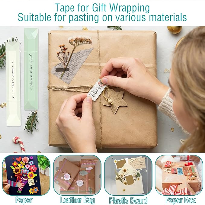 4Pack Double Sided Tape Pen, Scrapbook Supplies, Scrapbooking Double Sided Tape - Image 6