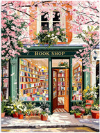 HITO Bookstore Diamond Painting Kits by HITO