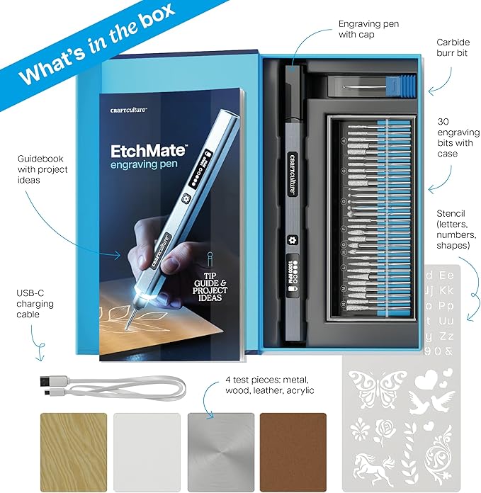 EtchMate Engraving Pen for Metal, Plastic & All Materials - Image 5