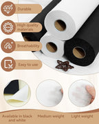 FIVEIZERO Medium Weight Iron-On Non-Woven Fusible Interfacing: 12in x 30yd - Image 3