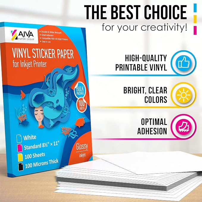 Printable Vinyl Sticker Paper - Image 4