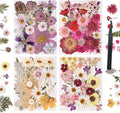 110 PCS Pressed Flowers for Resin molds Real Dried Flower Leaves for Resin by nisetten