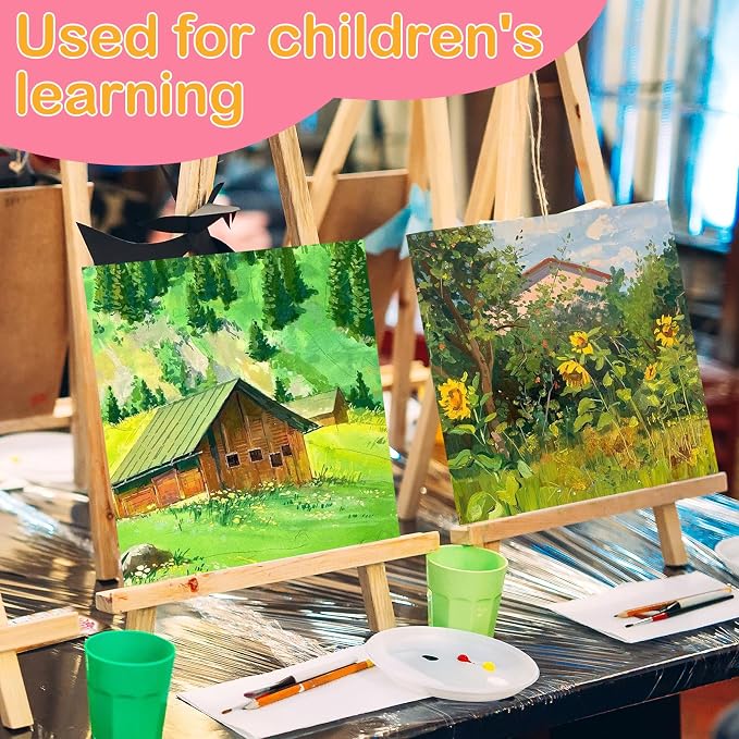 ESRICH 3x3IN Small Canvases for Painting, 64 Pack Mini Canvas Boards Cotton - Image 5