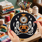 Halloween Embroidery Kits for Beginners Adults, Ghost Embroidery Starter Kits - Image 7