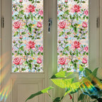 Rose Window Stained Glass Film, Privacy Window Cling - Image 6