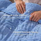 Sherpa Fleece Adult Weighted Blanket Great - Image 3