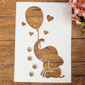 TIAMECH A4 Reusable Elephant Stencil by TIAMECH