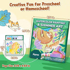 JoyCat Paint with Water Coloring Books & Shimmer Art | Art & Craft Activity - Image 6