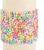 800pcs Pony Beads, Kandi Beads for Bracelets Making Kit, Hair Braids Crafts - Image 3
