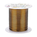 BENECREAT 20 Gauge 32 Yards Jewelry Beading Wire Tarnish Resistant Copper Wire by BENECREAT
