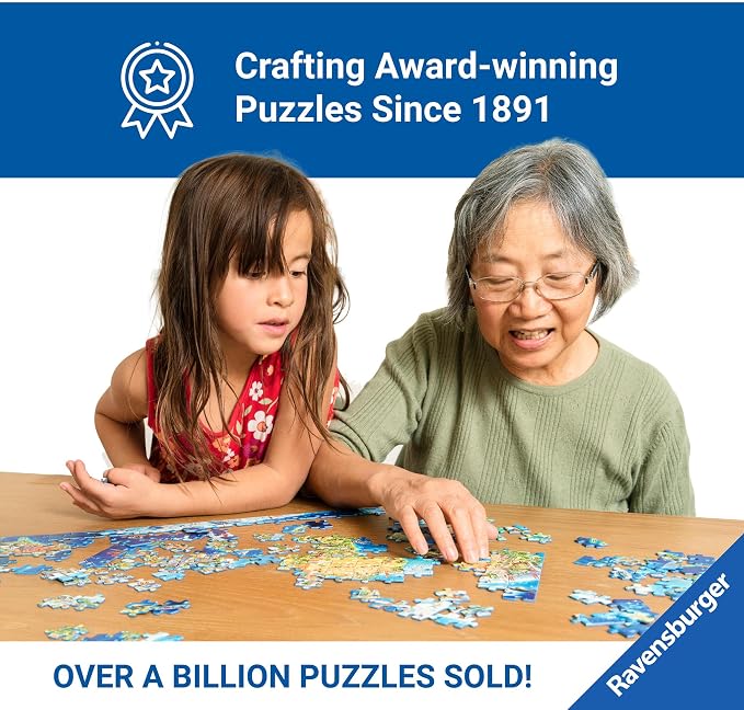 Ravensburger - The Reading Room - 1000 Piece Jigsaw Puzzle - Stunning, Vivid - Image 7