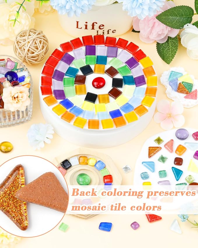 FIVEIZERO 420g Mosaic Tiles for Crafts - Image 5
