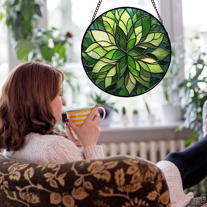 Stained Glass Window Hanging - Image 2