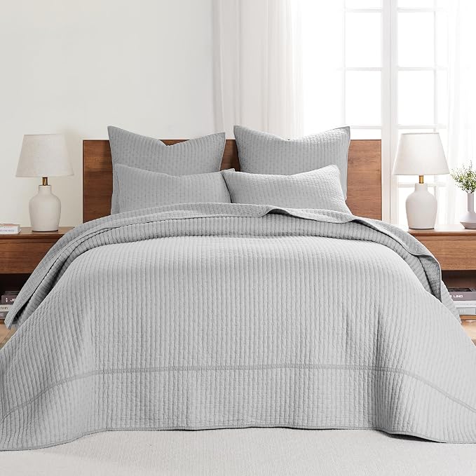 Levtex Home Cross Stitch Reversible King Bedspread Set by LevtexHome