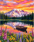 xackcme Mountain Paint by Numbers by xackcme