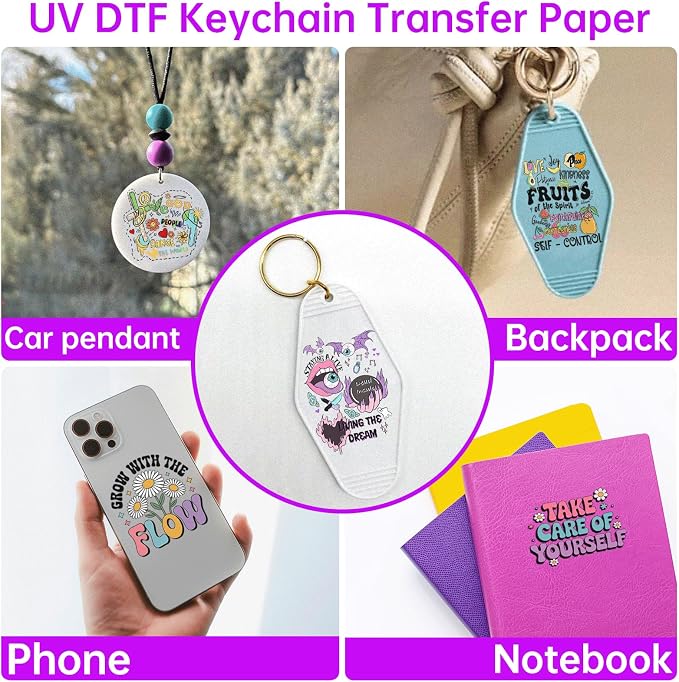 48PCS UV DTF Stickers Positive Quotes Sticker - Image 5