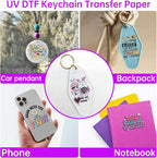 48PCS UV DTF Stickers Positive Quotes Sticker - Image 5