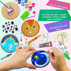 KIRKOTOY Wooden Crafts Kit for Kids-Glow in The Dark-Arts & Crafts Gifts for - Image 7