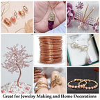 65.6 Feet Tarnish Resistant Copper Wires Electroculture Gardening Copper Wire - Image 5