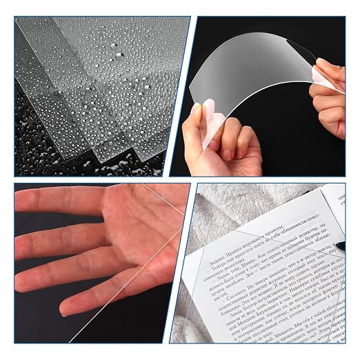 TKOnline 30 PCS Plexiglass Sheets, Invitations, Poster Frames Plastic Board - Image 3