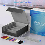 UAONO Trading Card Storage Box, Holds 2400 Sleeved Cards - Image 7