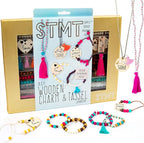 STMT DIY Wooden charm & Tassel Jewelry Art & Craft Kit by Horizon Group USA by STMT