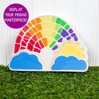 Creative Roots Paint Your Own Rainbow Stepping Stone Craft Kits - Image 7