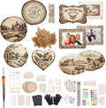 Zeadylaris Wood Burning Kit for Beginner- 81Pcs All-in-One Wood Burning Tool by Unknown