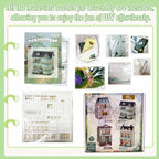 Flever Dollhouse Miniature DIY House Kit Creative Room - Image 3