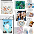 AMDAILY 114Pcs Sublimation Blanks Products, Sublimation Blanks Set | Including by AMDAILY
