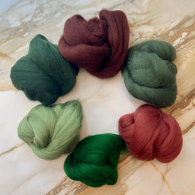 Revolution Fibers Dyed Wool Top | Shetland Collection of Crafting Fibers | - Image 2