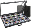 Card Display Case Aluminum Trade Show Display Case Large Portable Trading by Unknown