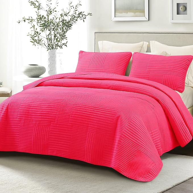 Whale Flotilla Ultra Soft California King Quilt Bedding Set, Lightweight by WHALEFLOTILLA