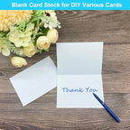 56 Pack Blank Cards and Envelopes 4.2 x 6.0 inches, Folded Cardstock - Image 4