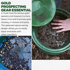 SE 13.25 Inch Wide Stackable Classifier Gold Prospecting Pan - Image 6
