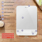 Etekcity 22lb Food Kitchen Scale, USB Rechargeable, IPX6 Waterproof | Digital - Image 7