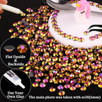 5000pcs 3mm Resin Rhinestones Bulk - Image 4