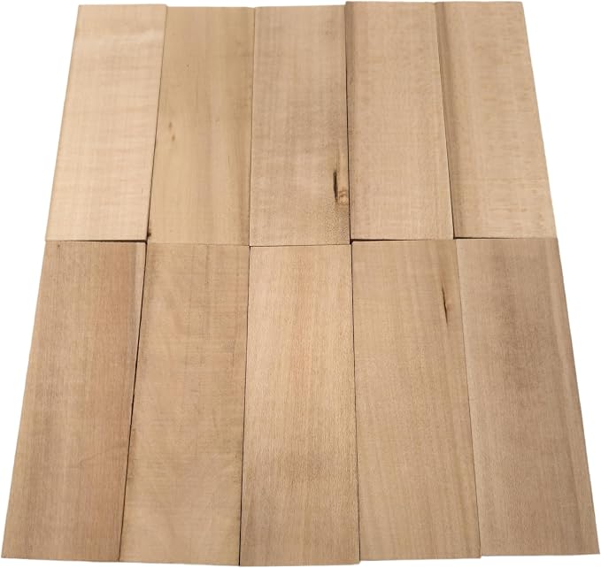 10PCS Basswood Carving Blocks, Whittling Wood Carving Kit, Unfinished Wooden - Image 4