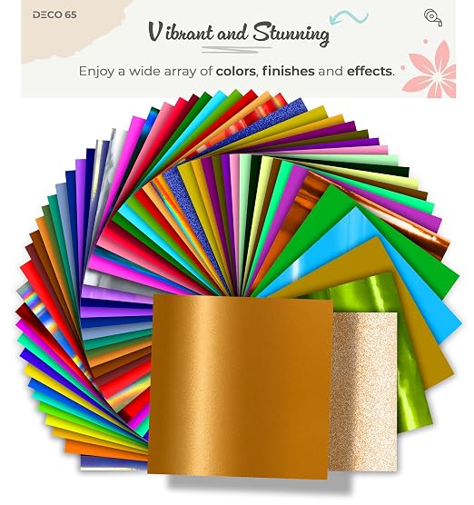 VViViD DECO65 Matte Pastel Copper Permanent Adhesive Craft Vinyl - Image 5