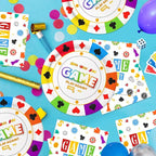 Game Night Decorations Birthday Party Decor 40Pcs Disposable Play Games Plates - Image 6