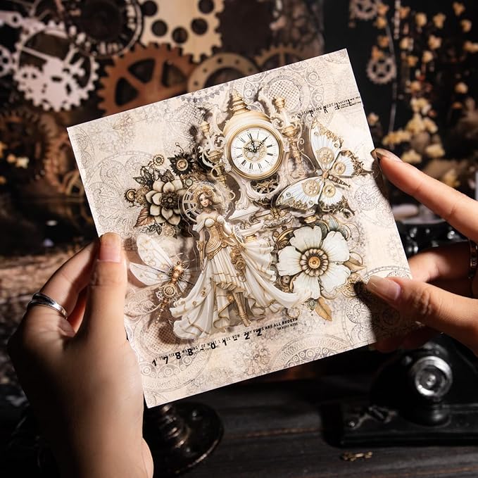 Yoksas Vintage Victorian Steampunk Stickers - Image 6