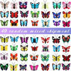 Epakh 30 Pcs Butterfly Thumb Tacks Decorative Butterfly Push Pins Push Pins - Image 4