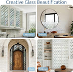 rabbitgoo Privacy Window Film Frosted Glass, 23.6" x 157.4" | Sun Blocking Non - Image 6
