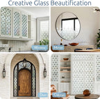 rabbitgoo Privacy Window Film Frosted Glass, 35.4" x 118.1" | Sun Blocking Non - Image 6