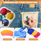 Nicpro 12 Colors Fabric Paint, Fabric Paint - Image 5