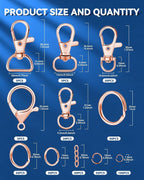325PCS FIVEIZERO Keychain Making Kit - Image 2