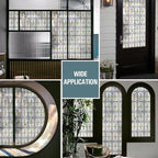 3D Stained Glass Window Film, Decorative Window Privacy Film - Image 6