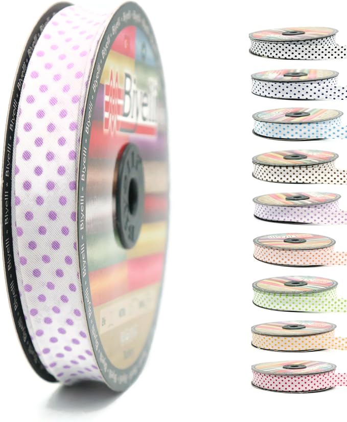 Cotton Fold Bias Binding Tape by Biyelli