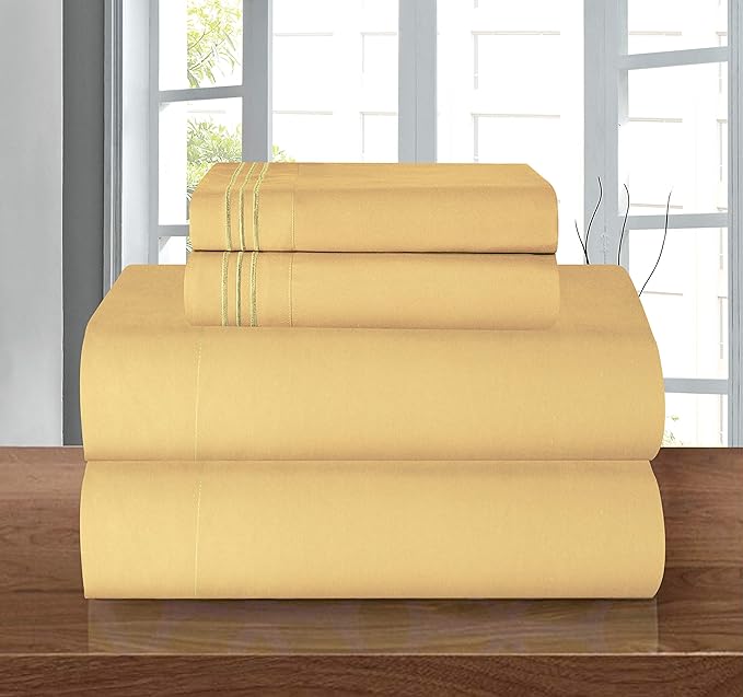 Elegant Comfort Luxury Soft 1500 Premier Egyptian 4-Piece Premium Hotel Quality - Image 2