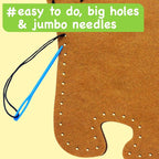 EZCRA Bear Sewing Kit for Kids Ages 4-8 - Image 4